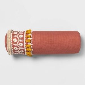 *SOLD!* TWO Opalhouse Bolster Tassel Throw Pillows